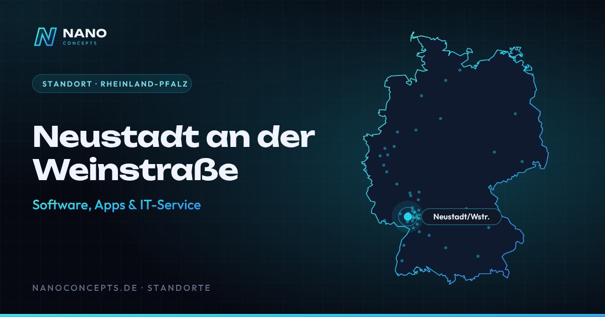 Web-Applikationen in Neustadt an der Weinstraße